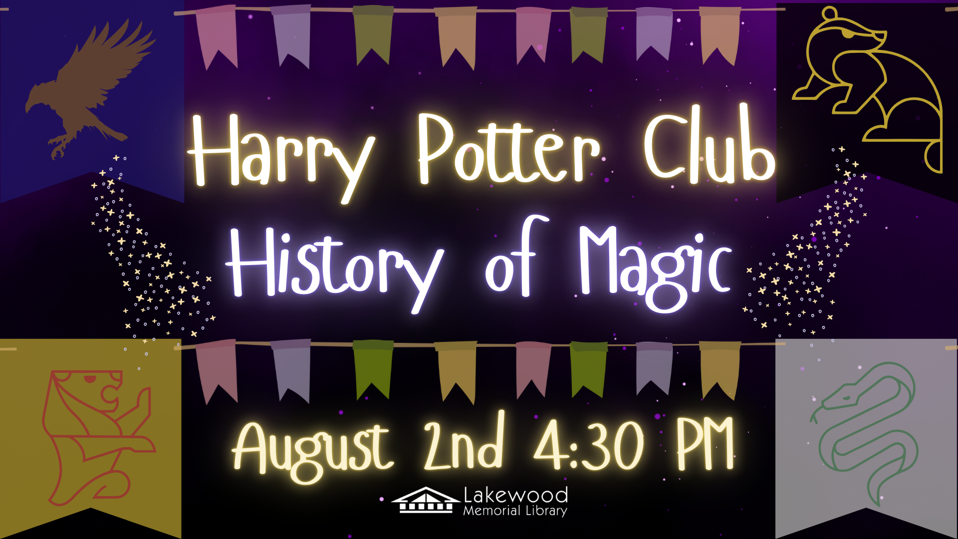 Harry Potter Club presents HISTORY OF MAGIC