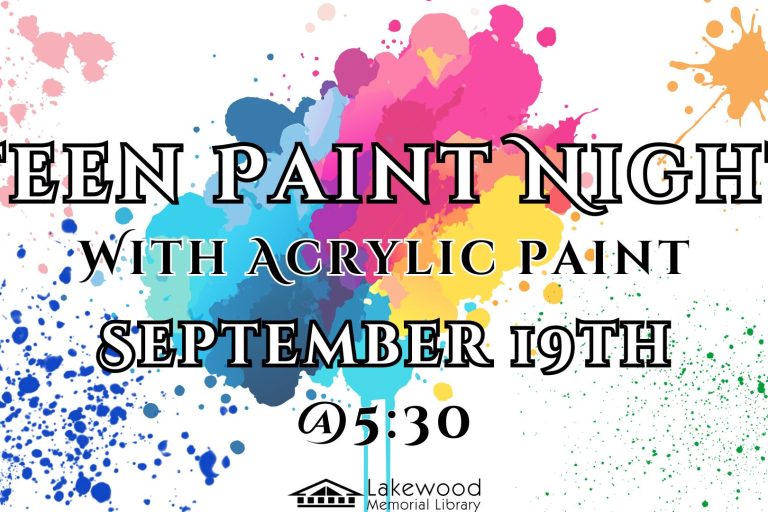 Teen Paint Night