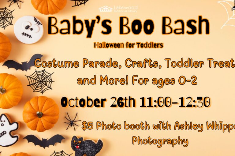 Baby Boo Bash – Halloween for Toddler