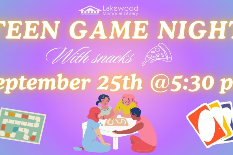 Teen Game Night