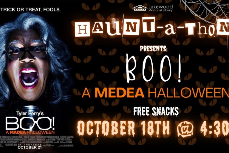 PG-13 Haunt-A-Thon: BOO! A Medea Halloween