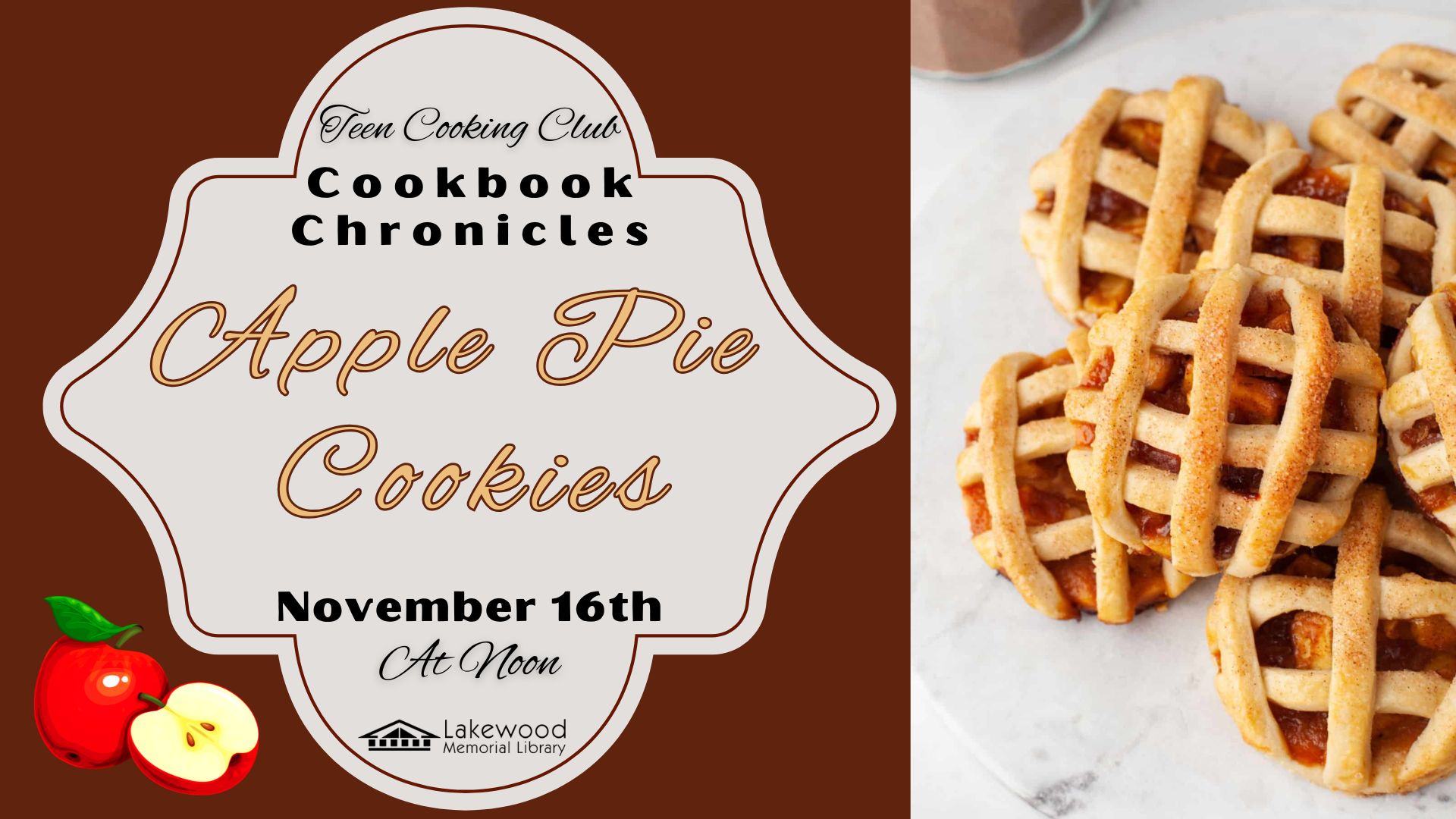 Cookbook Chronicles: Apple Pie Cookies