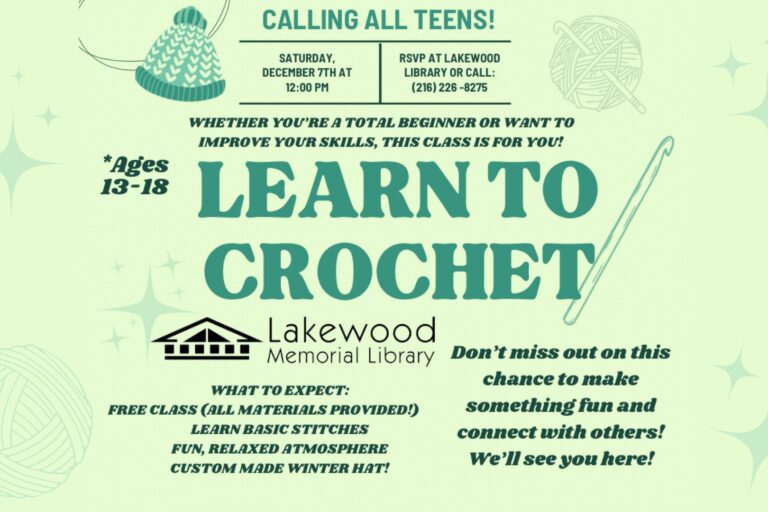 Learn to Crochet for Teens