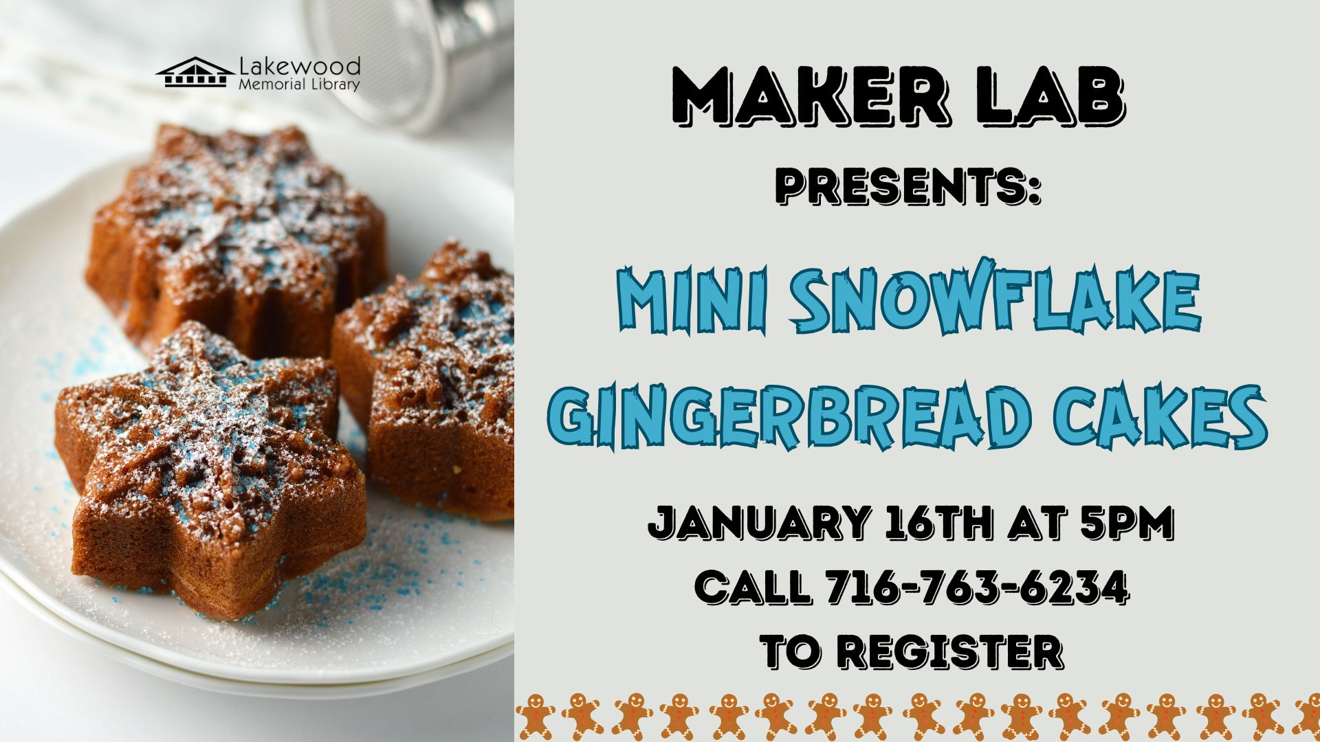 Maker Lab: Snowflake Cakes