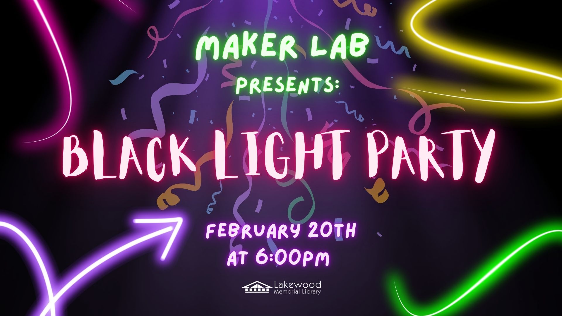 Black Light Party