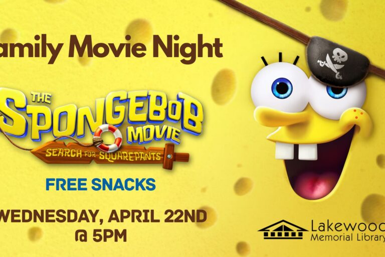 Family Movie Night: The SpongeBob Movie Search for SquarePants