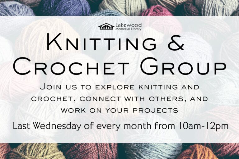 Knitting & Crochet Group