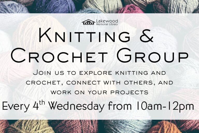 Knitting & Crochet Group