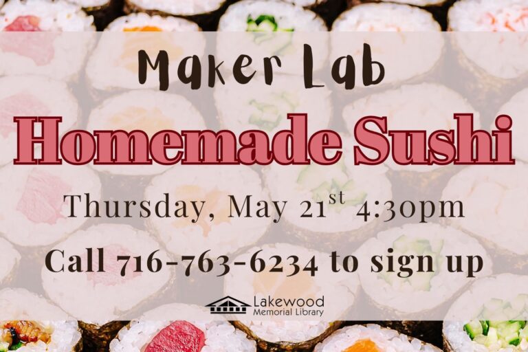 Maker Lab: Sushi