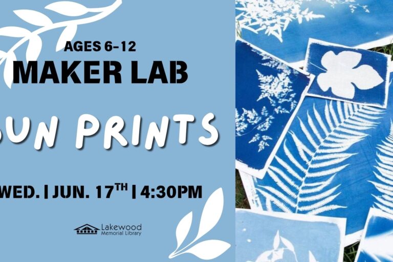 Maker Lab: Sun Prints