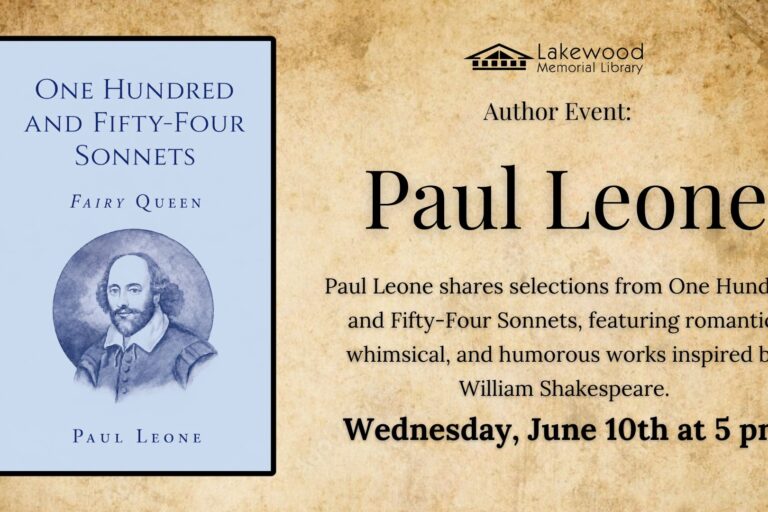 Meet the Author: Paul Leone