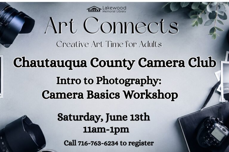 Art Connects with Chautauqua County Camera Club