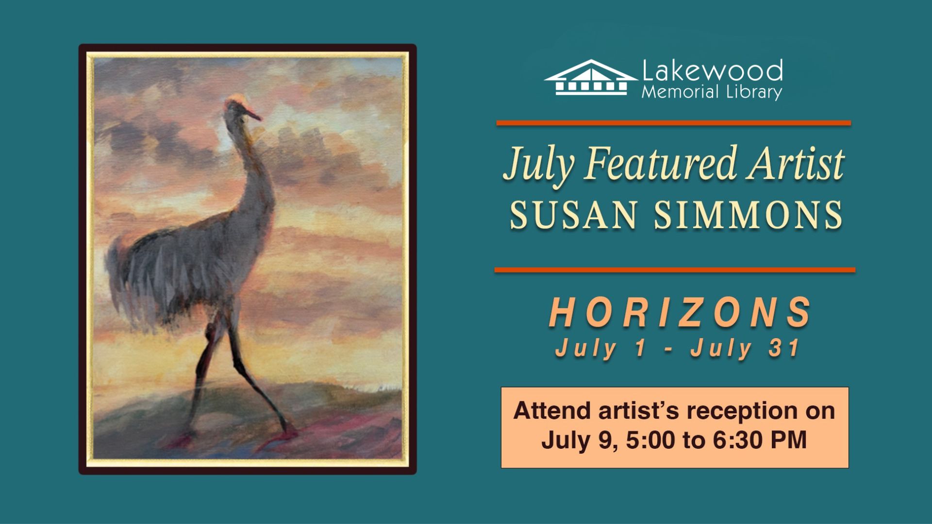 July Featured Artist: Susan Simmons
