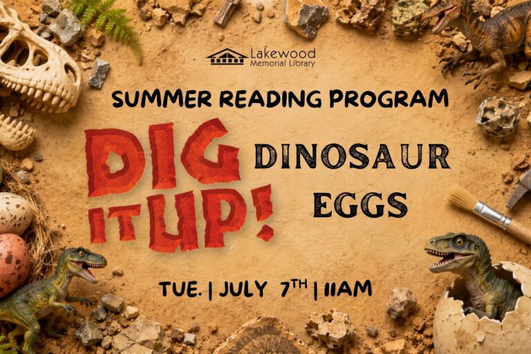 Summer Reading Program: Dig It Up!