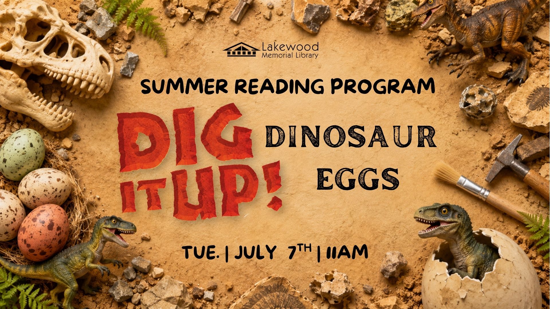 Summer Reading Program: Dig It Up!