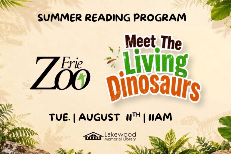 Summer Reading Program: Meet the Living Dinosaurs