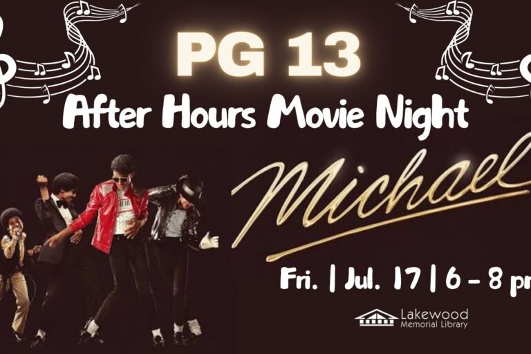 PG 13 After Hours Movie Night