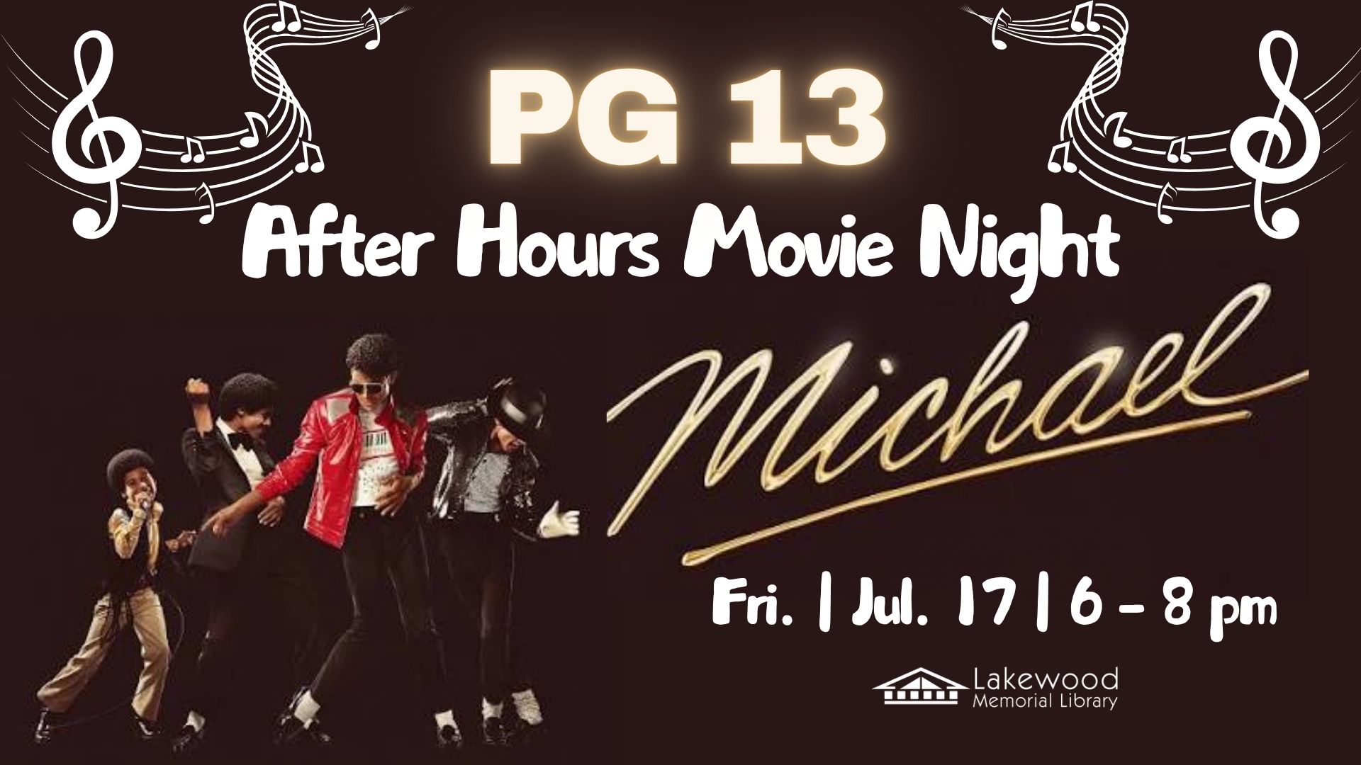PG 13 After Hours Movie Night