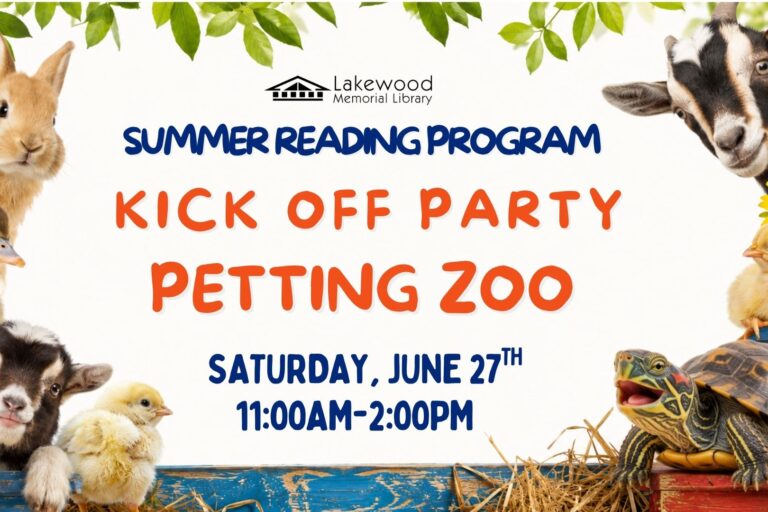 Summer Reading Program Kick Off Party