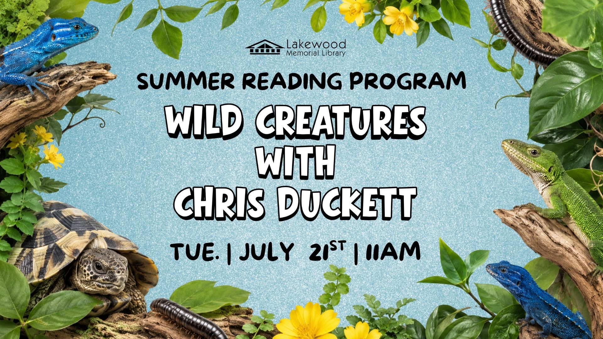 Summer Reading Program: Wild Creatures