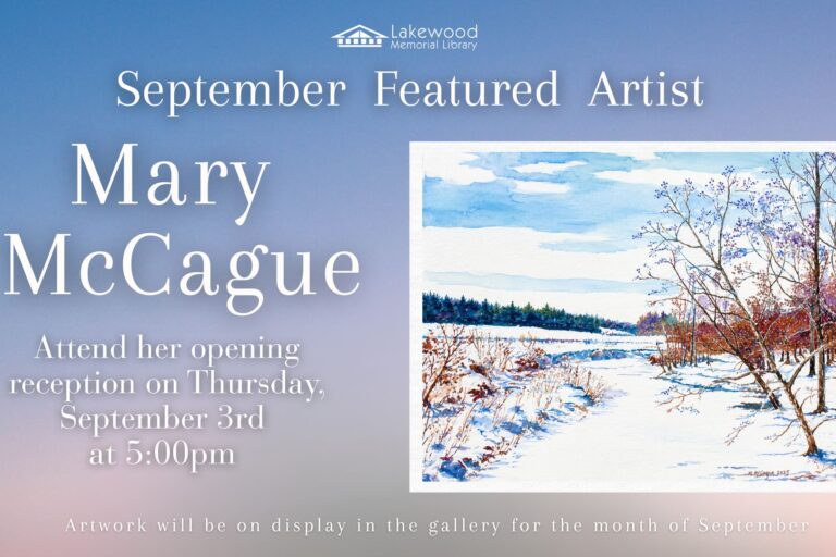 September Featured Artist: Mary McCague