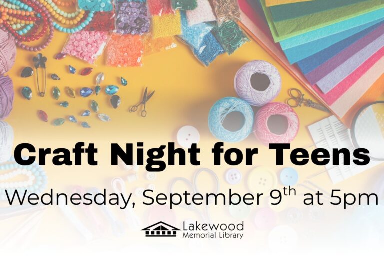 Craft Night For Teens