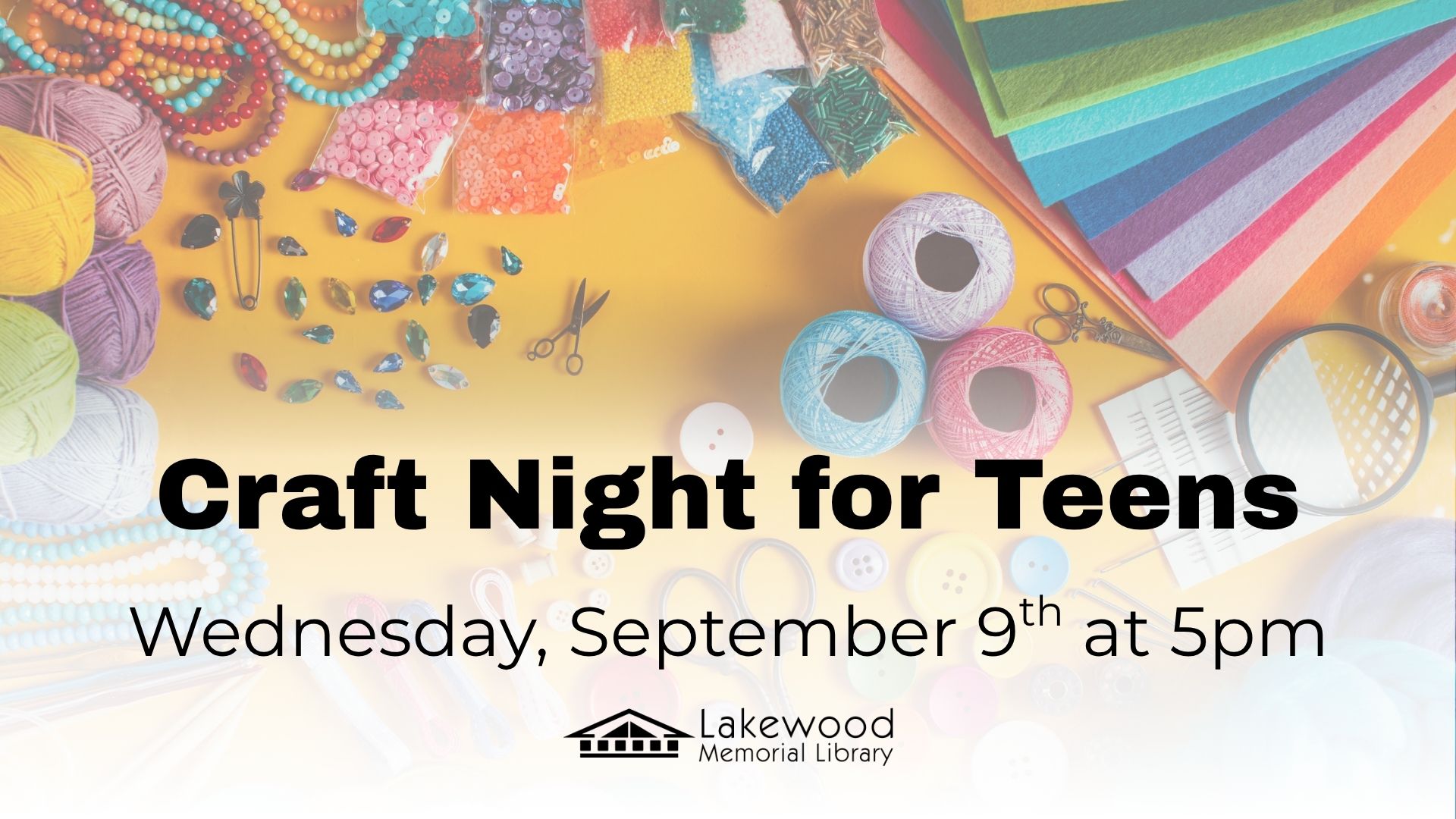Craft Night For Teens