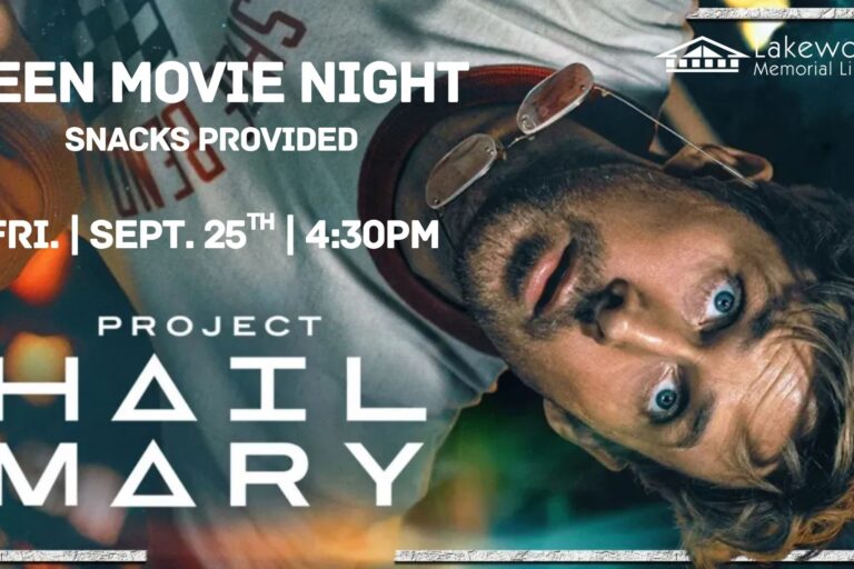 PG13 Teen Movie Night