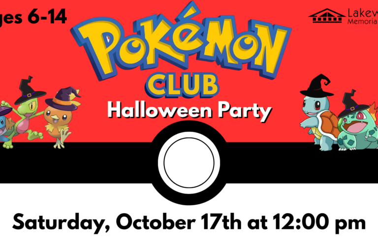 Pokémon Club Halloween Party