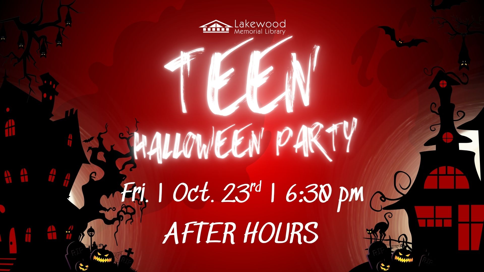 Teen Halloween Party After Hours