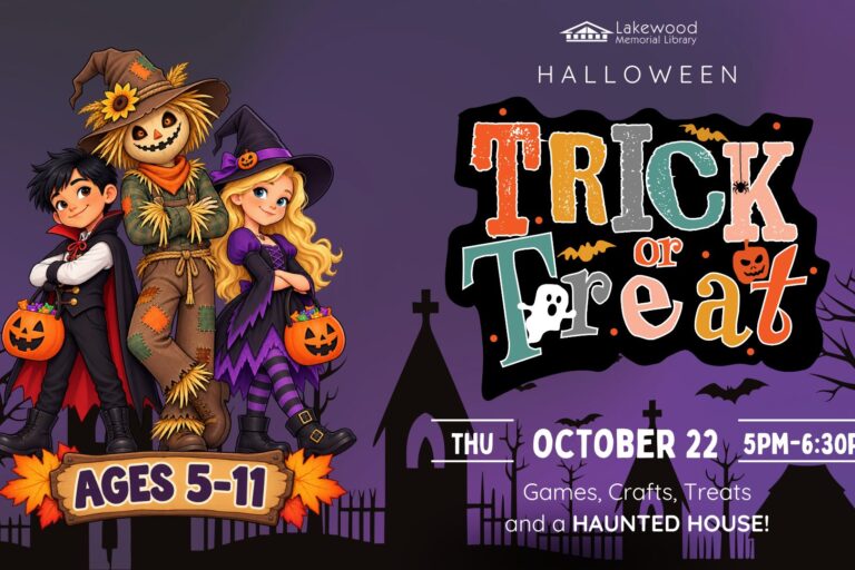 Trick or Treat at the Library
