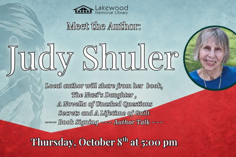 Meet the Author: Judy Shuler