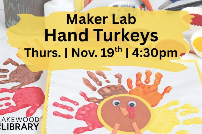 Maker Lab: Hand Turkeys