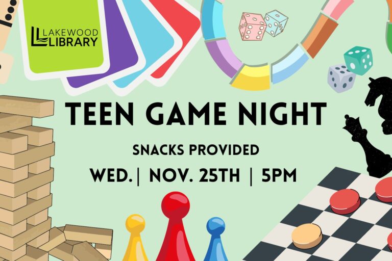 Teen Game Night